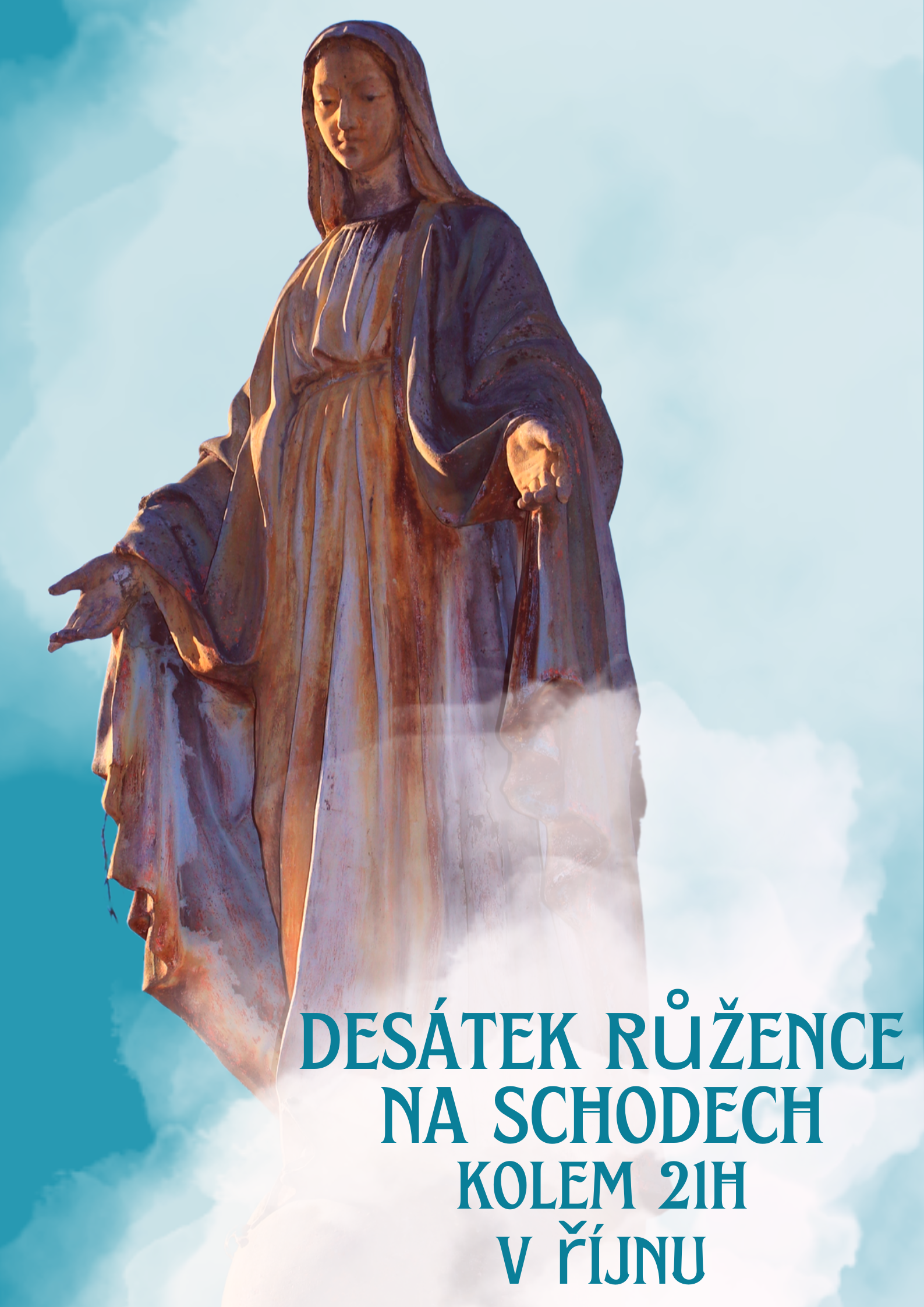 Desátek růžence v říjnu