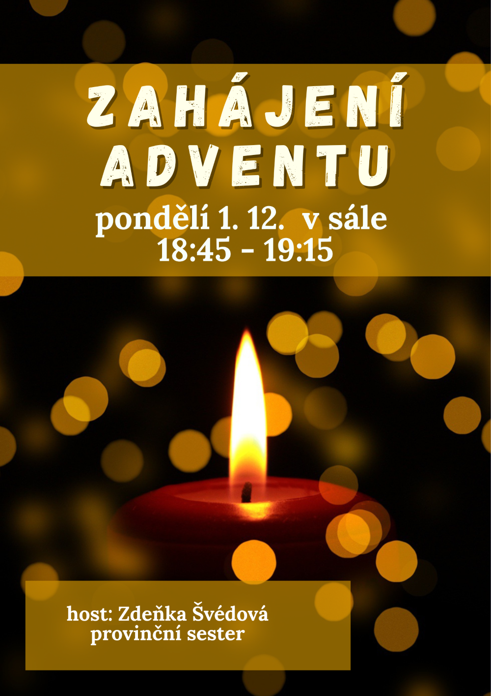 Zahájení adventu