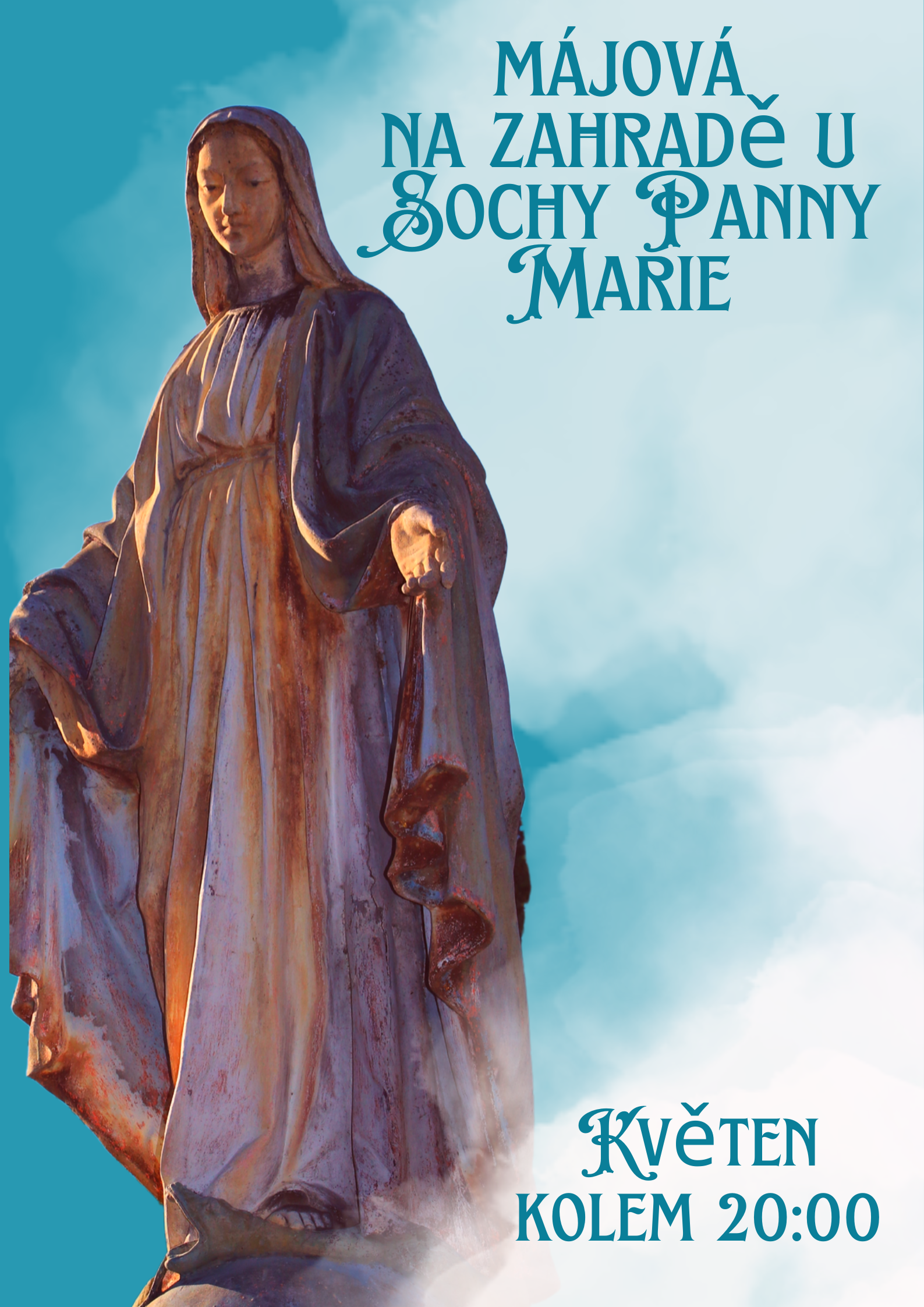 Májová na zahradě